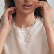Load image into Gallery viewer, Clogau® Paw Prints Sterling Silver Pendant with Topaz
