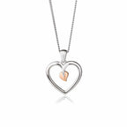 Clogau® Tree of Life® Sterling Silver Heart Pendant