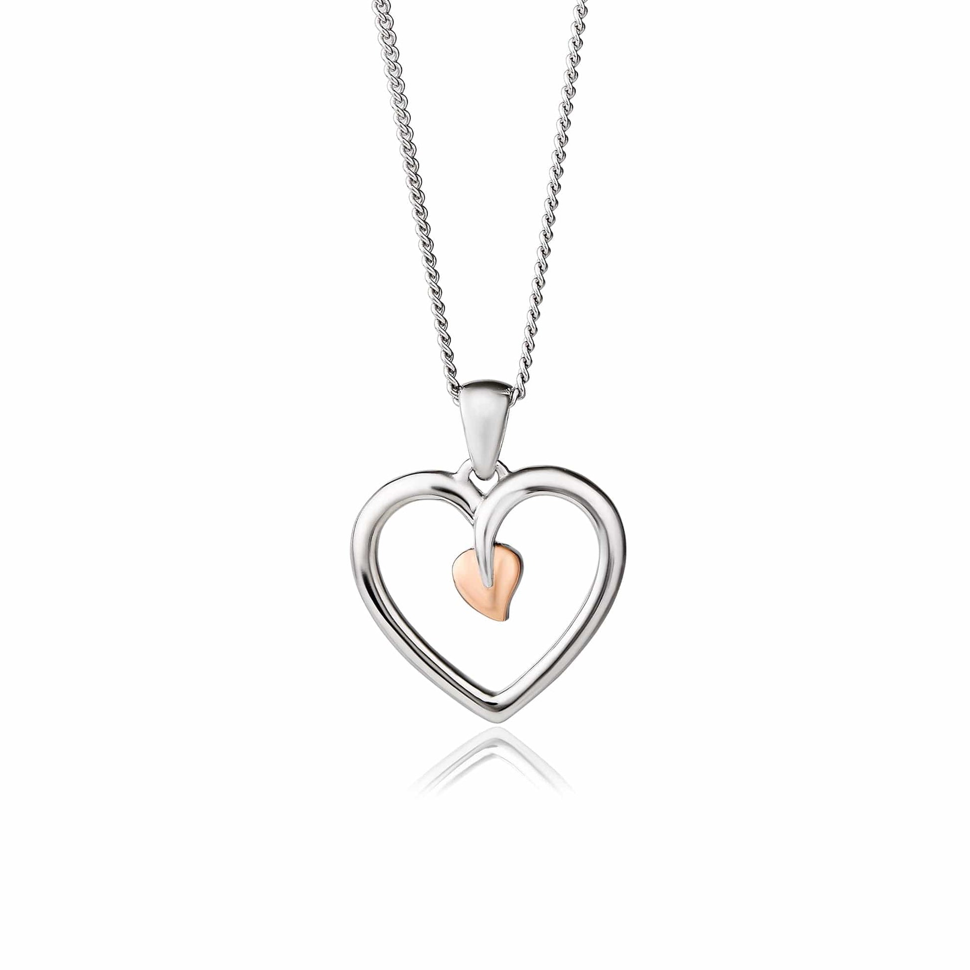 Clogau® Tree of Life® Sterling Silver Heart Pendant