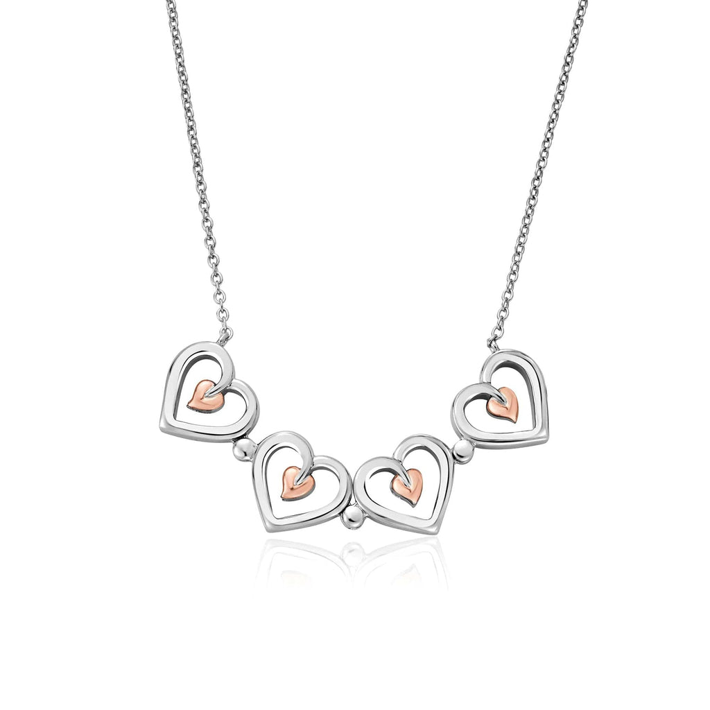 Clogau® Tree of Life® Sterling Silver Heart Necklace