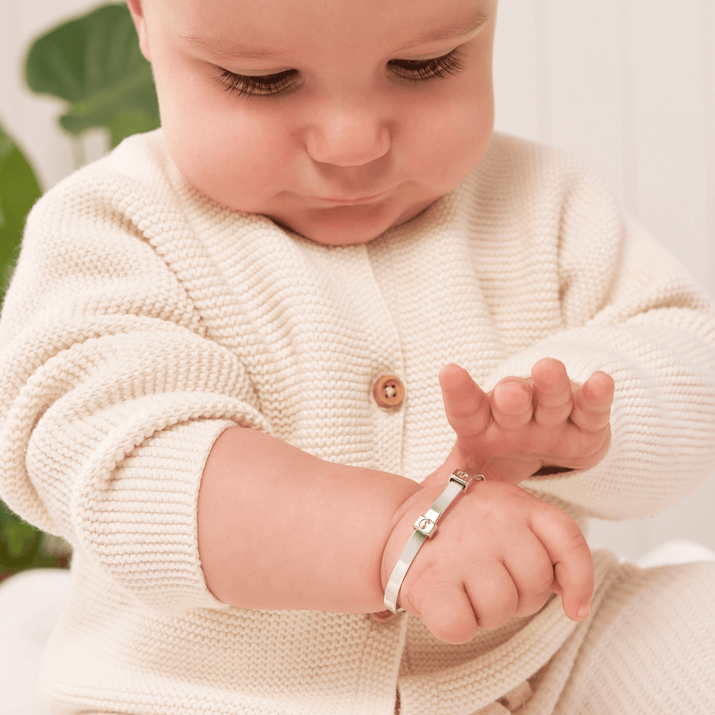 Clogau® Insignia Sterling Silver Baby Bangle