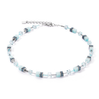 GeoCUBE® Iconic Necklace Light Aqua