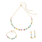 GeoCUBE¨ Multi-Colour Spring Earrings