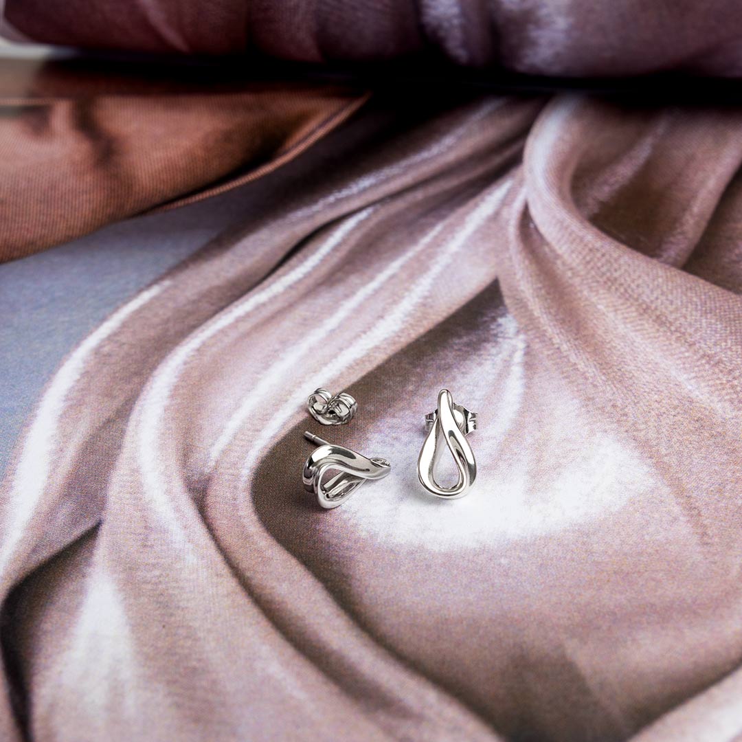 Serenity Dainty Stud Earrings