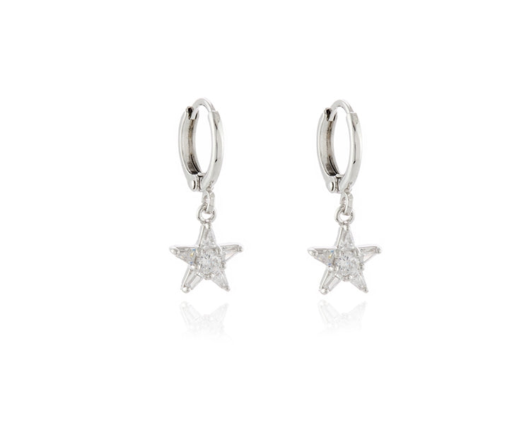 Natalia Star Swarovski Crystal Earrings