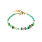 Bracelet Mini Cubes Green