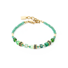 Load image into Gallery viewer, Bracelet Mini Cubes Green
