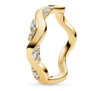 Ellera Waves Gold Altro Ring
