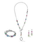 GeoCUBE® Fusion bracelet Multicolour Gemstone