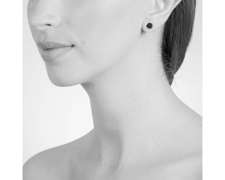 Lana with Olivine Swarovski Crystal Earrings