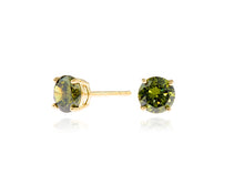 Load image into Gallery viewer, Lana with Olivine Swarovski Crystal Earrings
