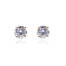Load image into Gallery viewer, Lana Gold with Clear coloured Swarovski Crystal Earrings
