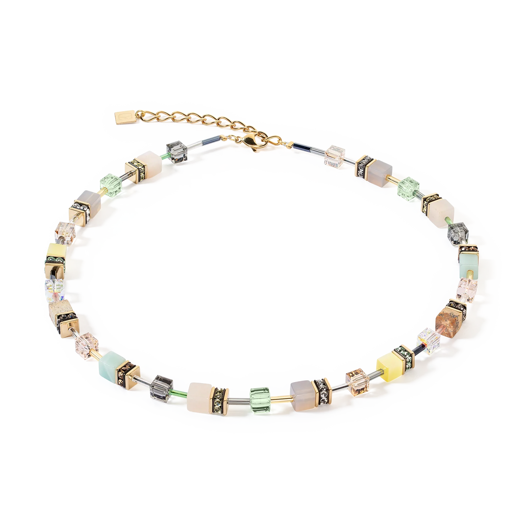 GeoCUBE® Iconic Precious necklace multicolour gentle