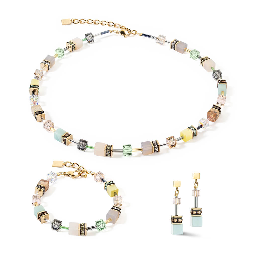 GeoCUBE¨ Multi-Colour Gentle Earrings