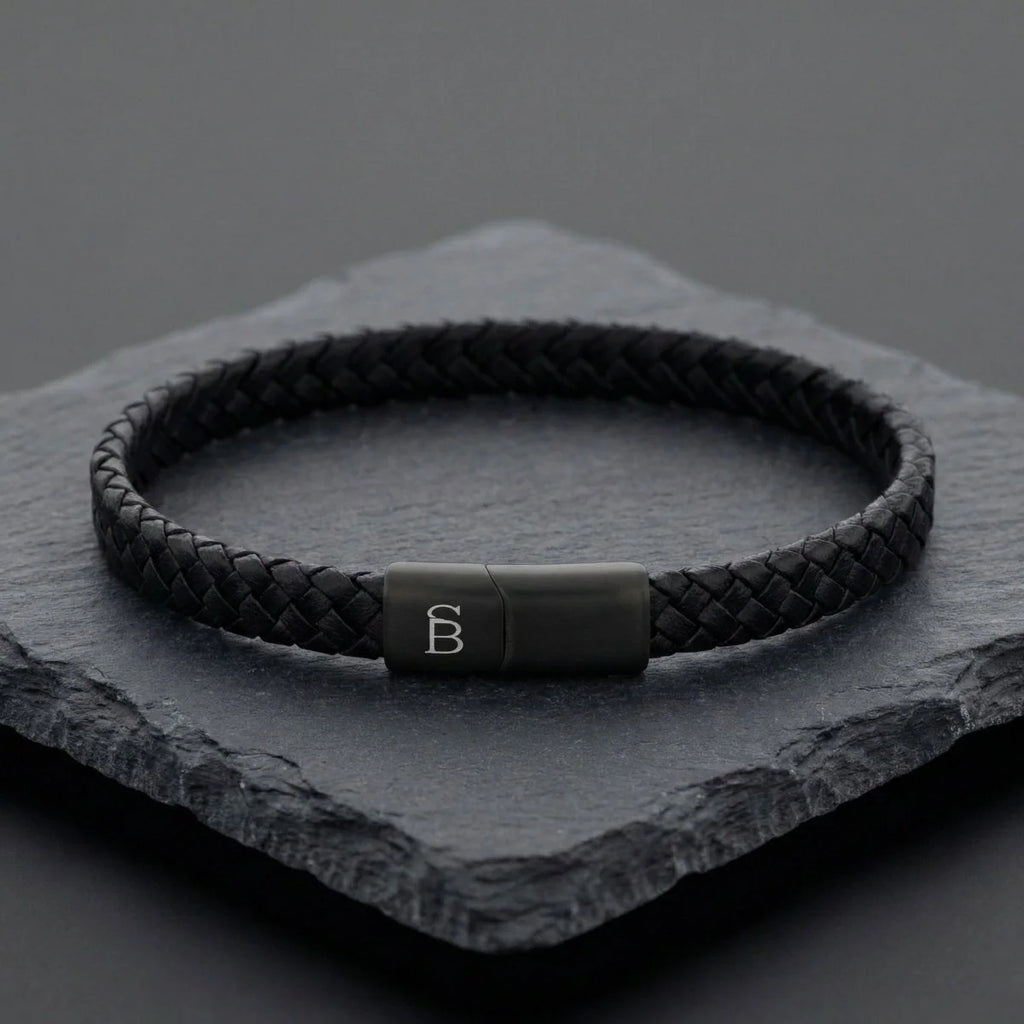 Black Edition Stainless Steel Riley Bracelet