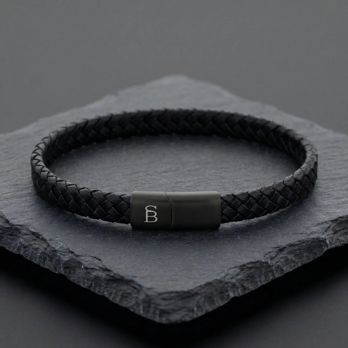 Black Edition Stainless Steel Riley Bracelet