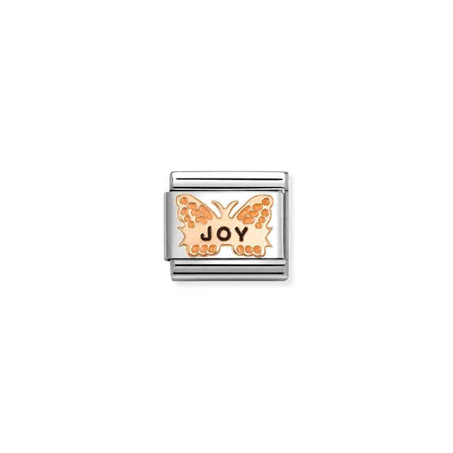 Nomination Orange Butterfly JOY Charm