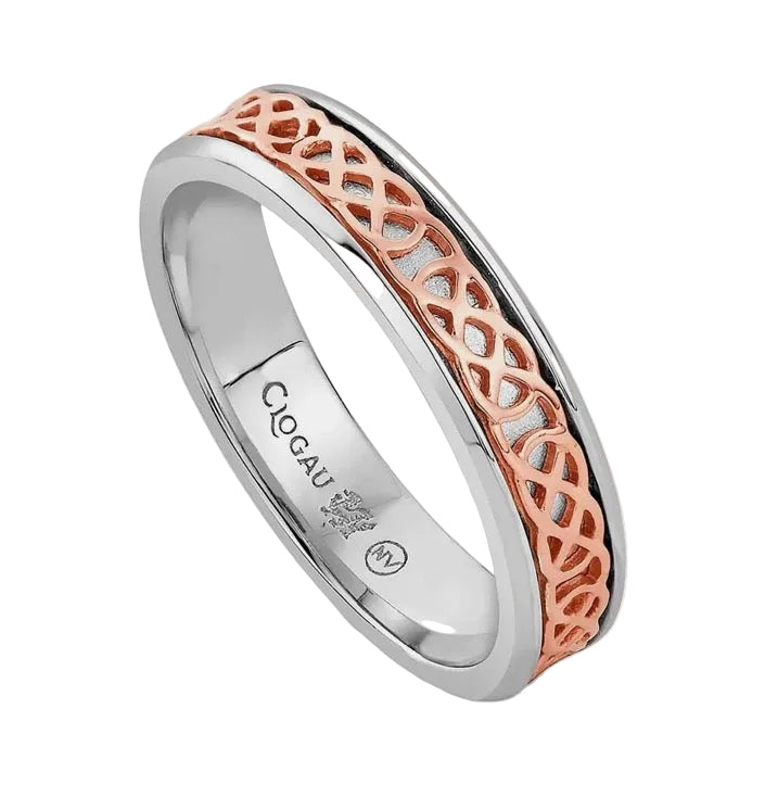 Clogau® Royal Clogau® Sterling Silver Annwyl Slim Channel Ring