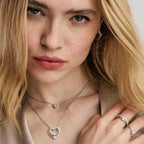 Cosmic Love Circle Earrings