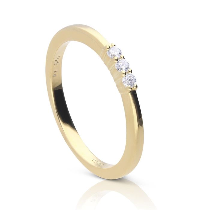 Diamonfire Zirconia Trio Ring