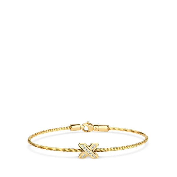 Gold BERING Bangle Infinity