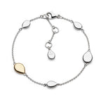 Coast Pebble Golden 7.5" Station Bracelet