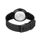 Bering Mens Black Watch with Black Silicone Strap 10141-402