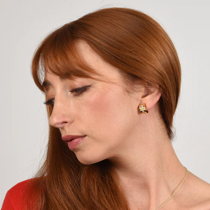 Cachet Fidelity Gold Earrings