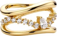 GOLD SPARKLE RING