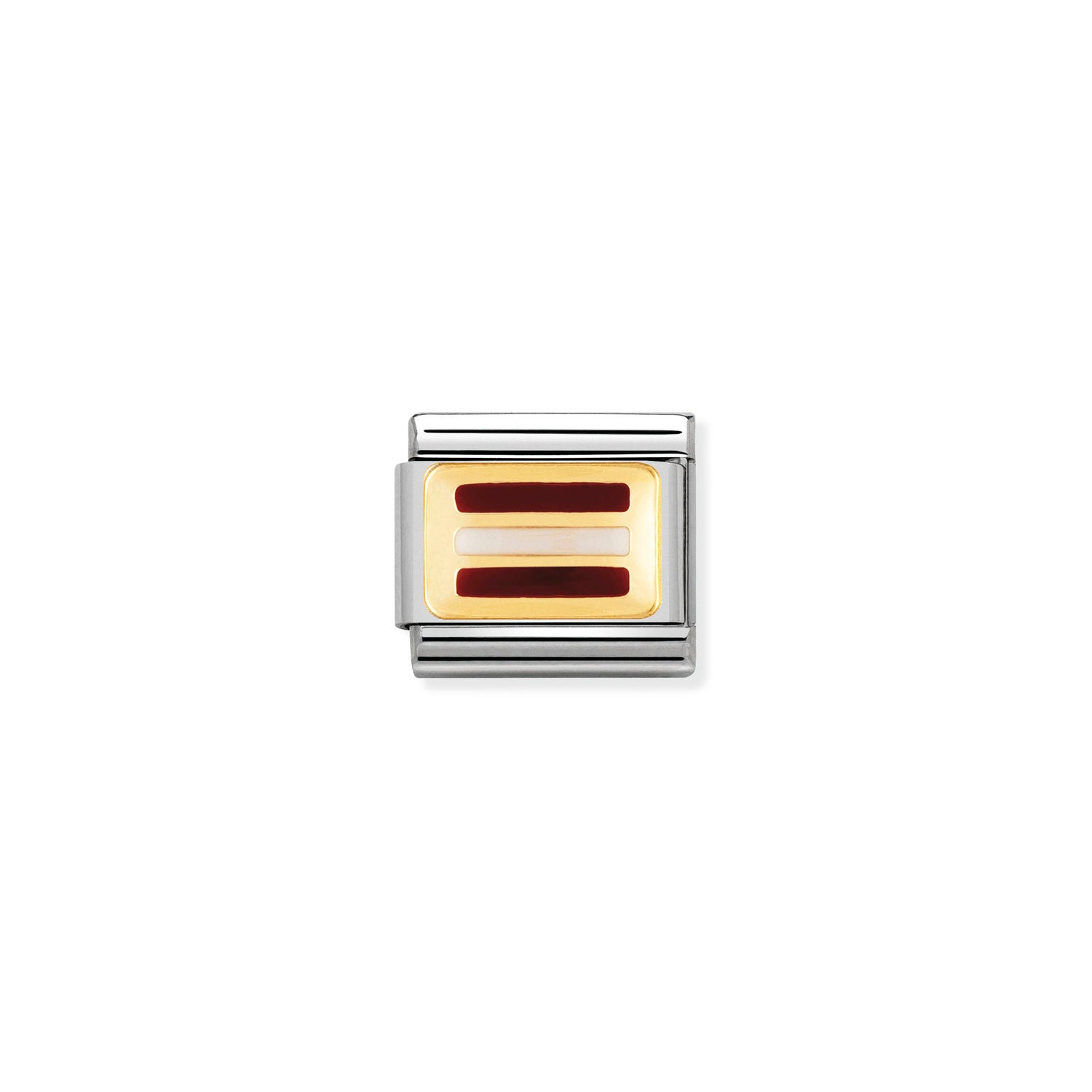 Nomination Classic EUROPE FLAG Gold LATVIA Charm