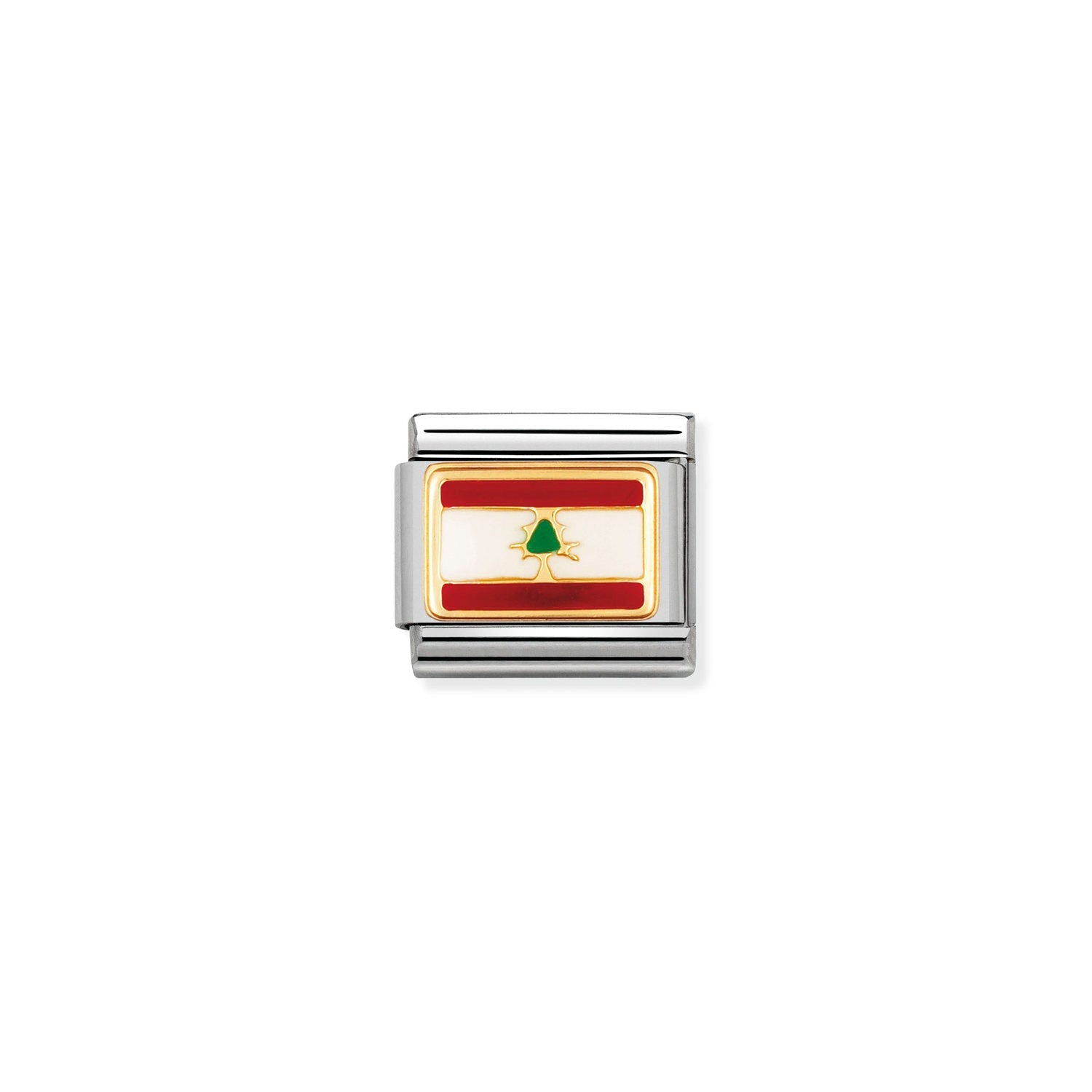 Nomination Classic ASIA Gold LEBANON Charm