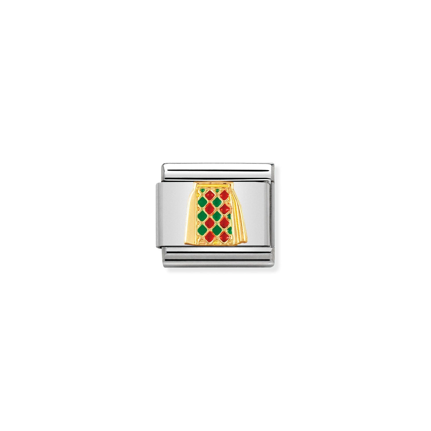 Nomination Classic Gold Kilt Charm