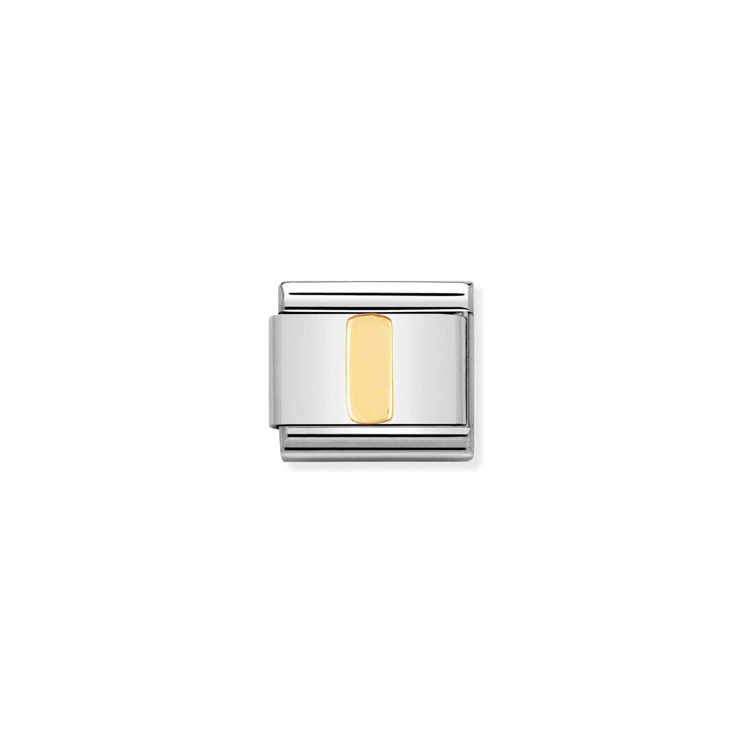 Nomination Classic Gold Letter I Charm