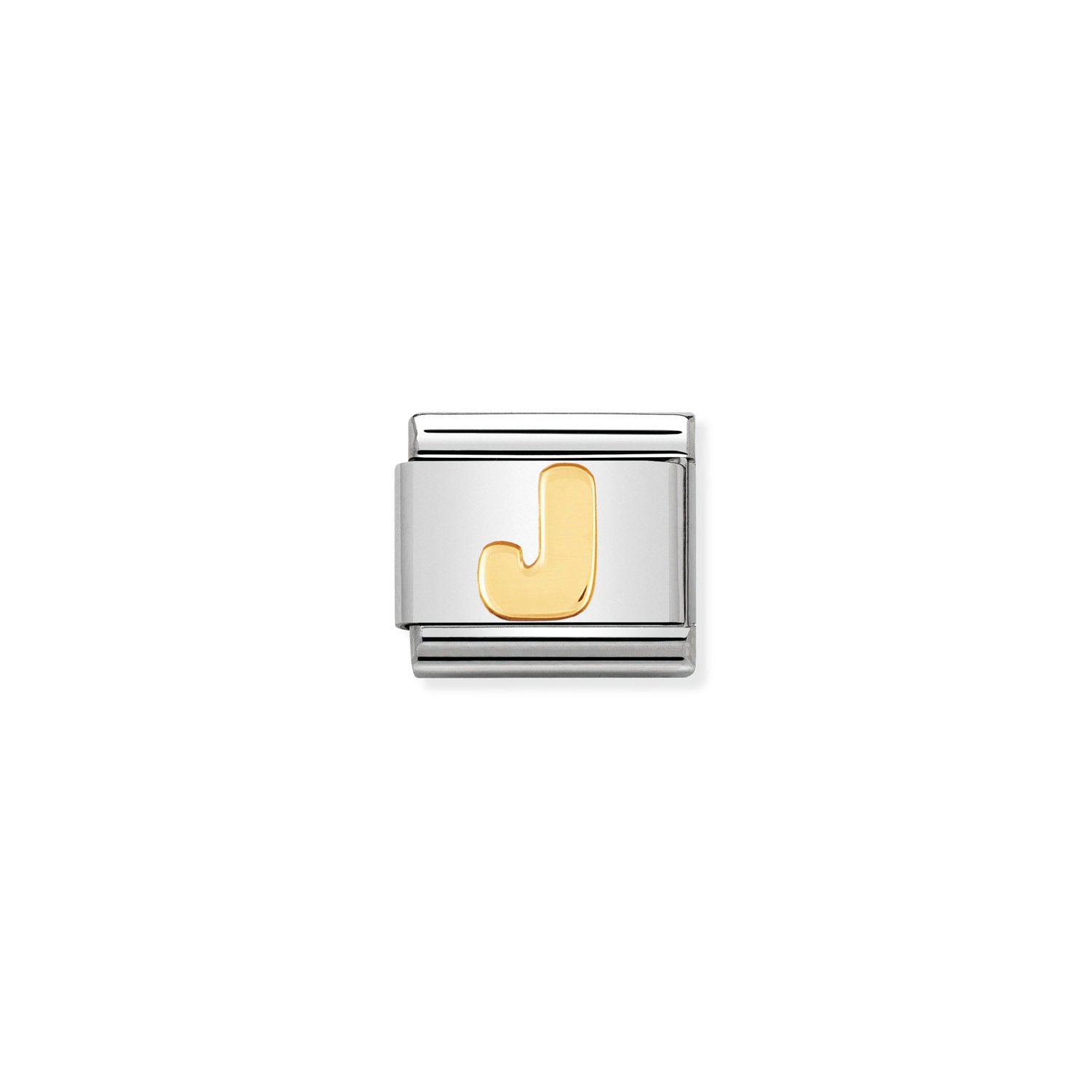 Nomination Classic Gold Letter J Charm