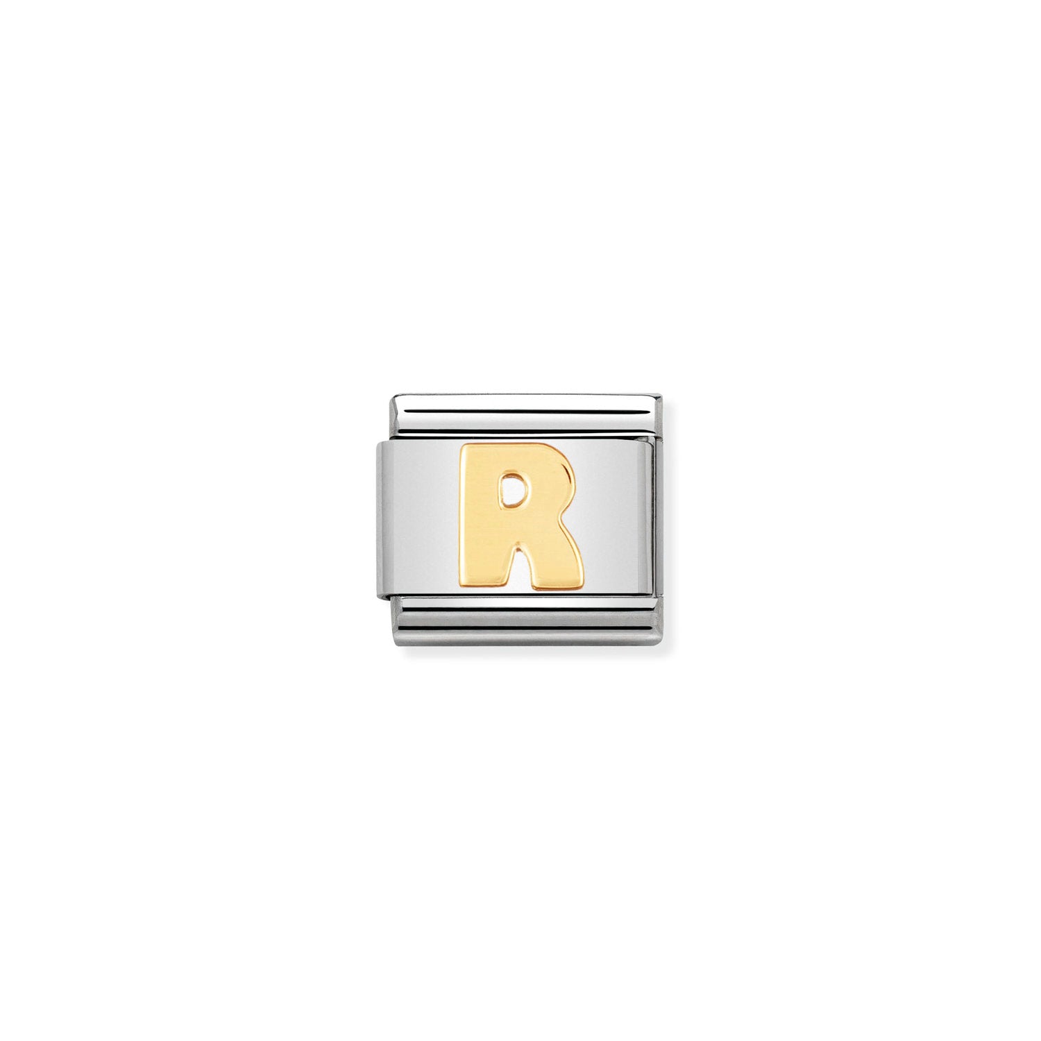 Nomination Classic Gold Letter R Charm