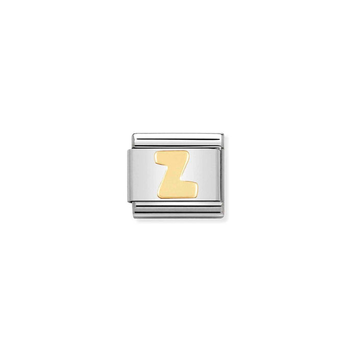 Nomination Classic Gold Letter Z Charm