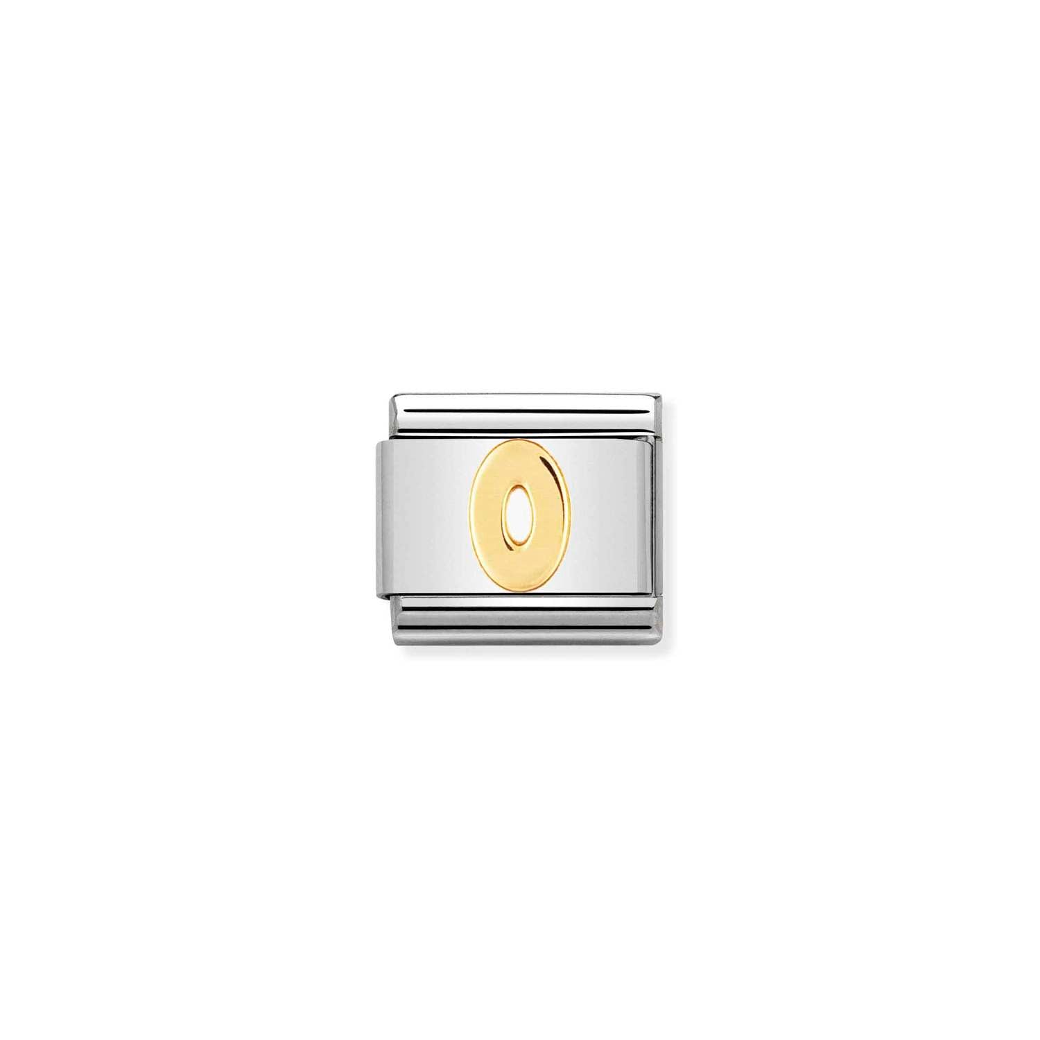 Nomination Classic Gold Number 0 Charm