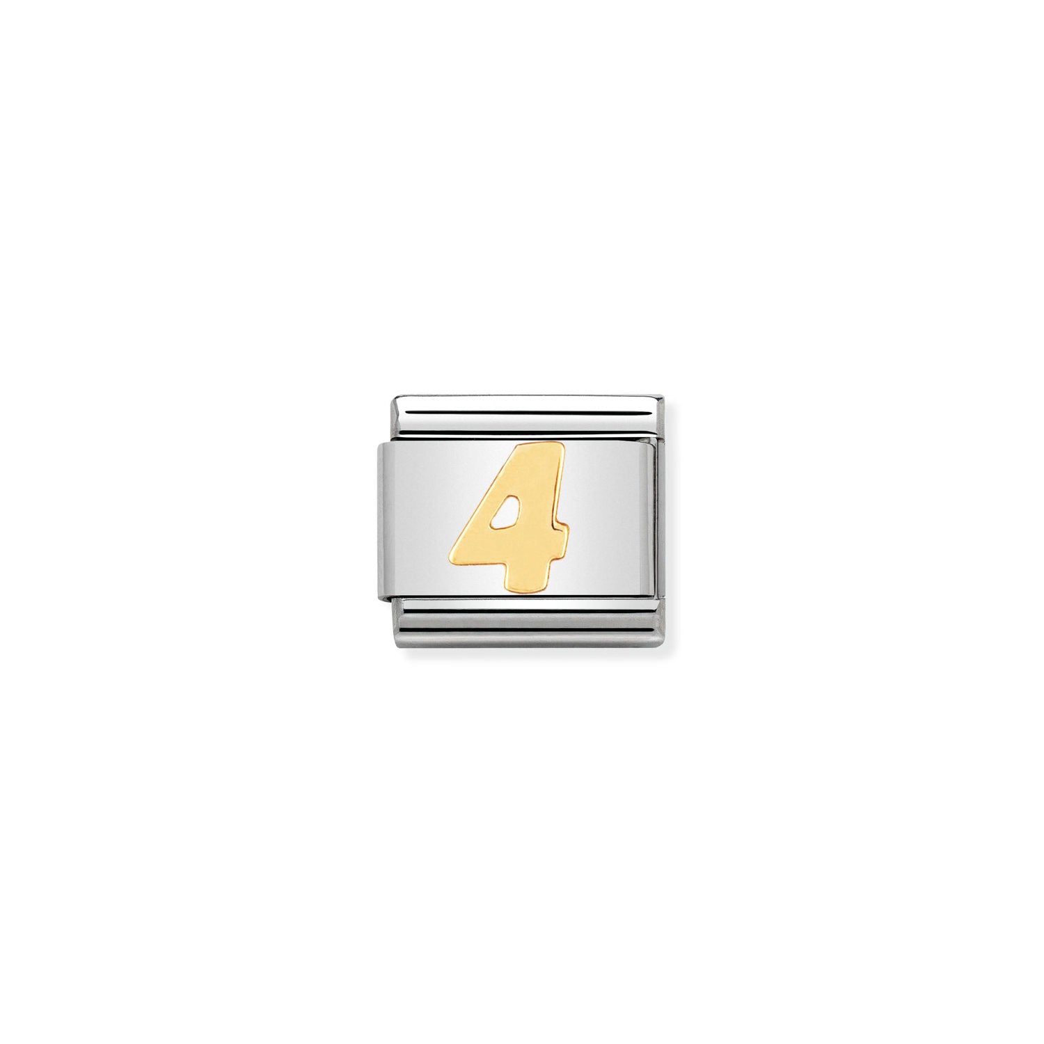 Nomination Classic Gold Number 4 Charm