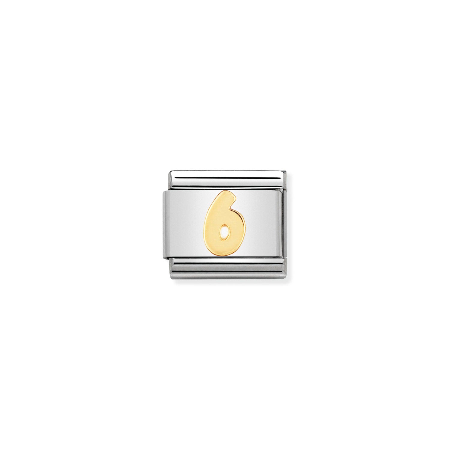 Nomination Classic Gold Number 6 Charm