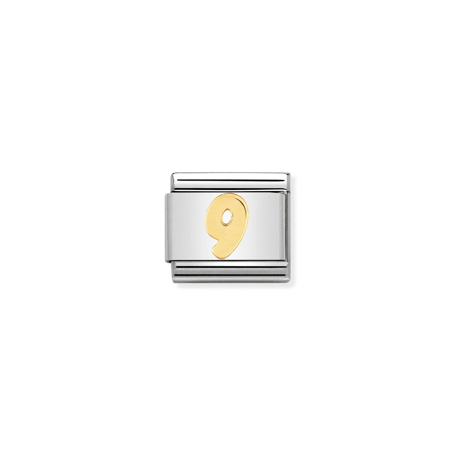 Nomination Classic Gold Number 9 Charm