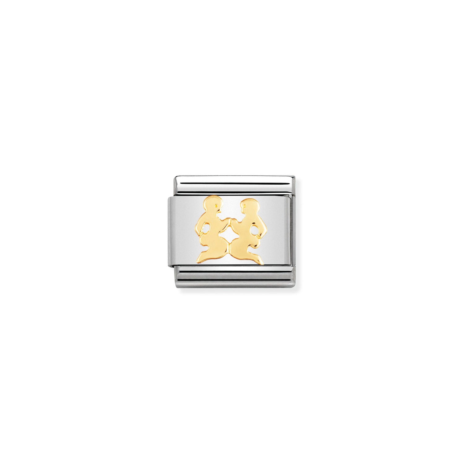 Nomination Classic Gold Zodiac Gemini Charm