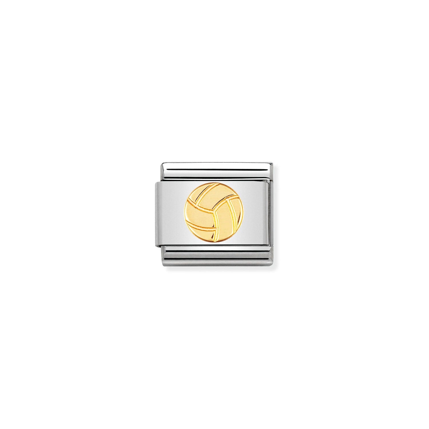 Nomination Classic Gold Volleyball Charm