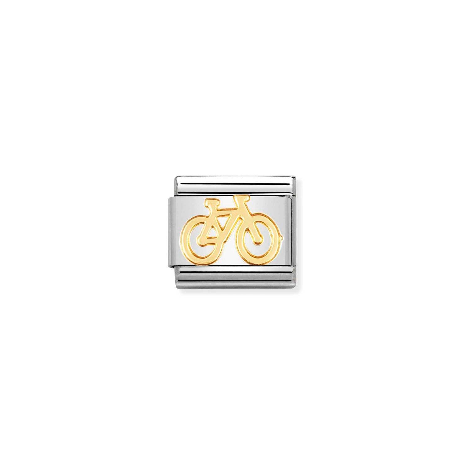 Nomination Classic Gold Bike Charm