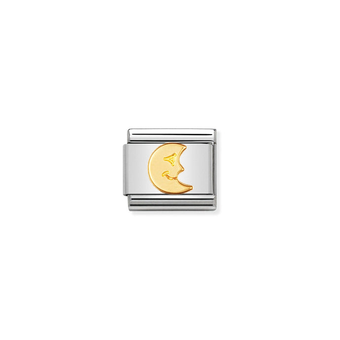 Nomination Classic Gold Moon Charm