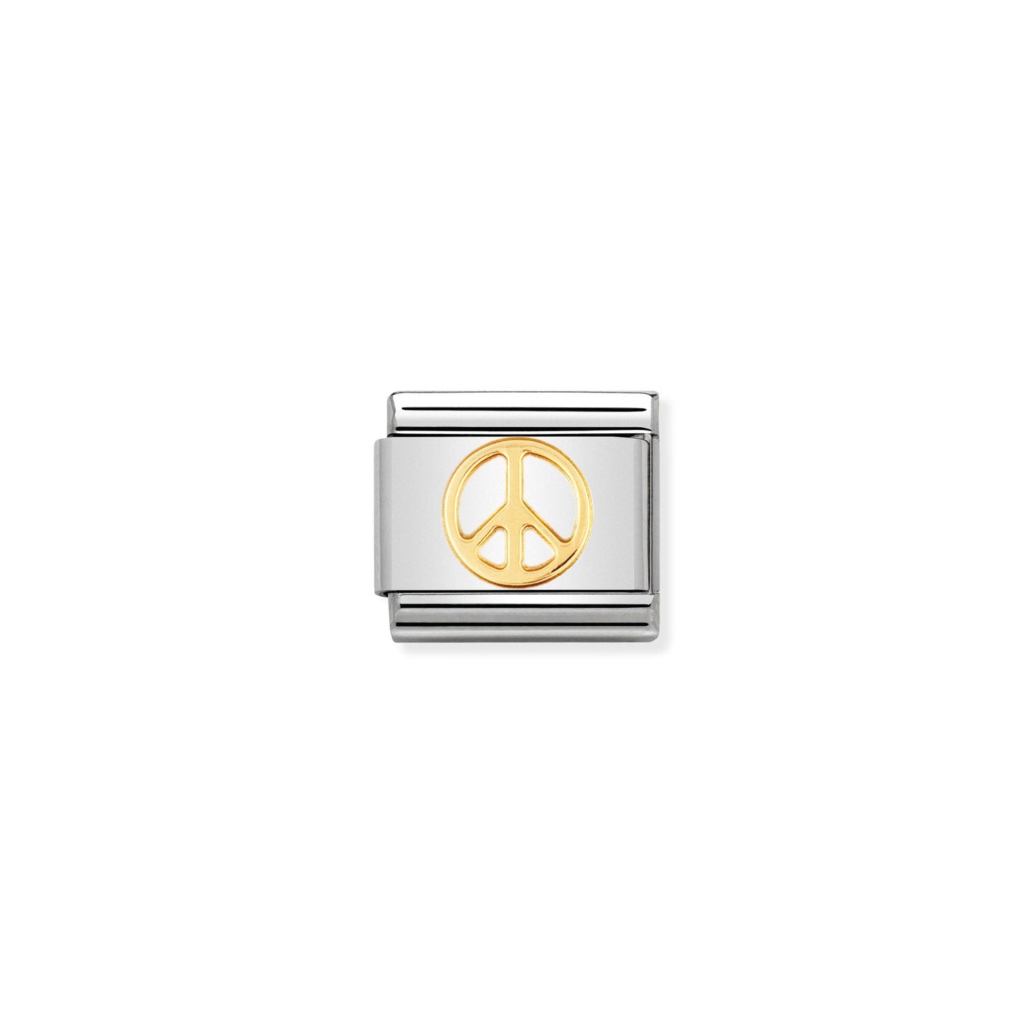 Nomination Classic Gold Peace Charm