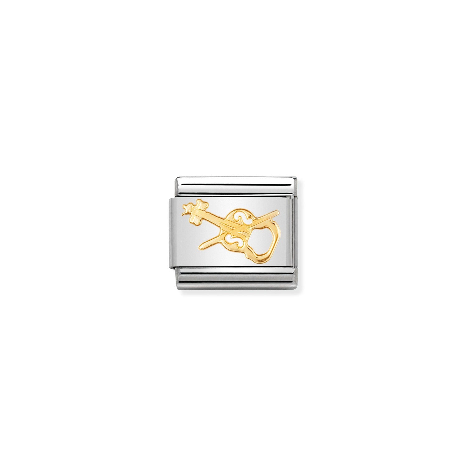 Nomination Classic Gold Violin Charm