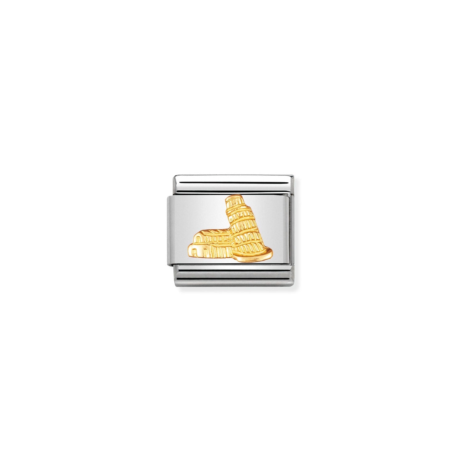 Nomination Classic Gold Tower of Pisa Charm