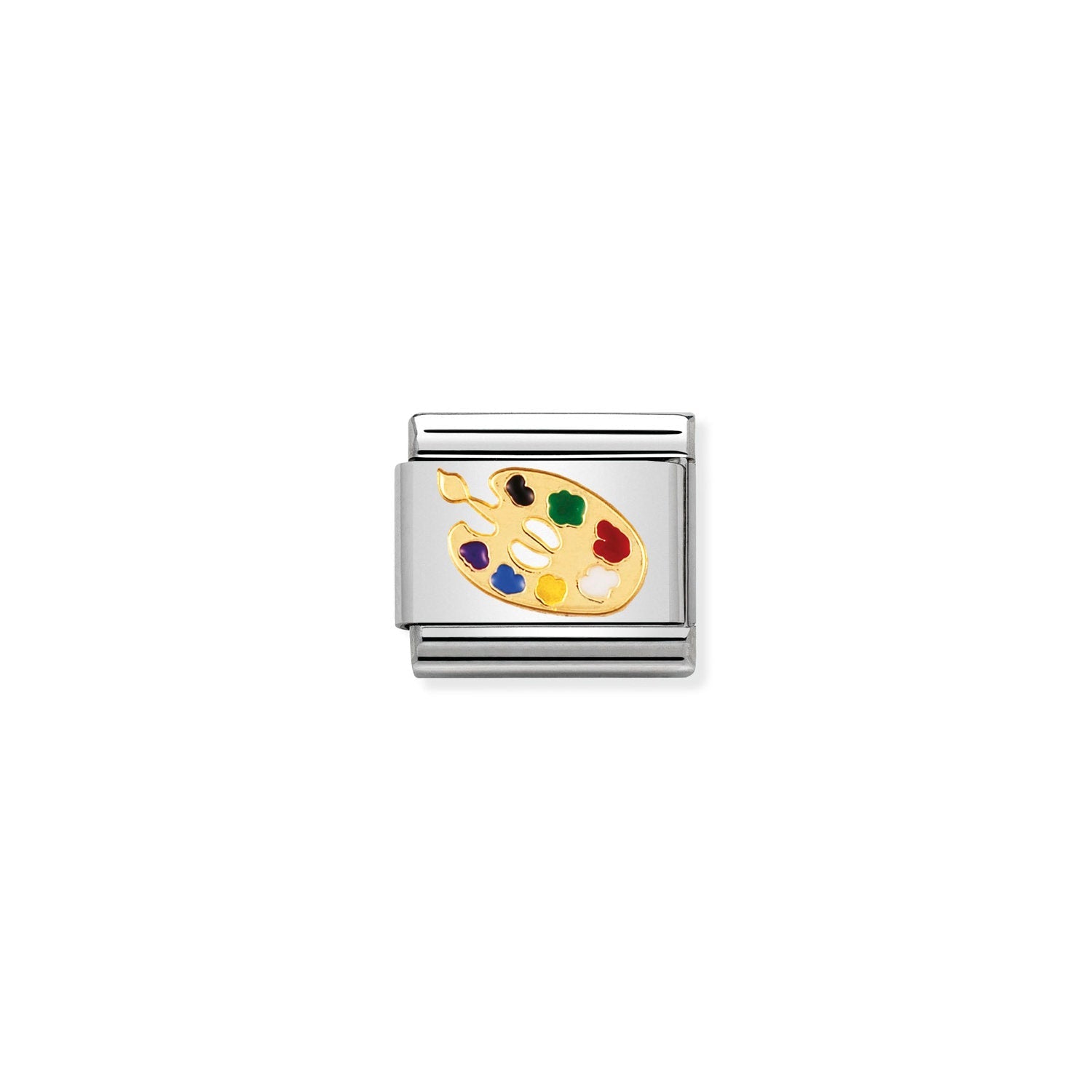 Nomination Classic Gold Artists palette Charm