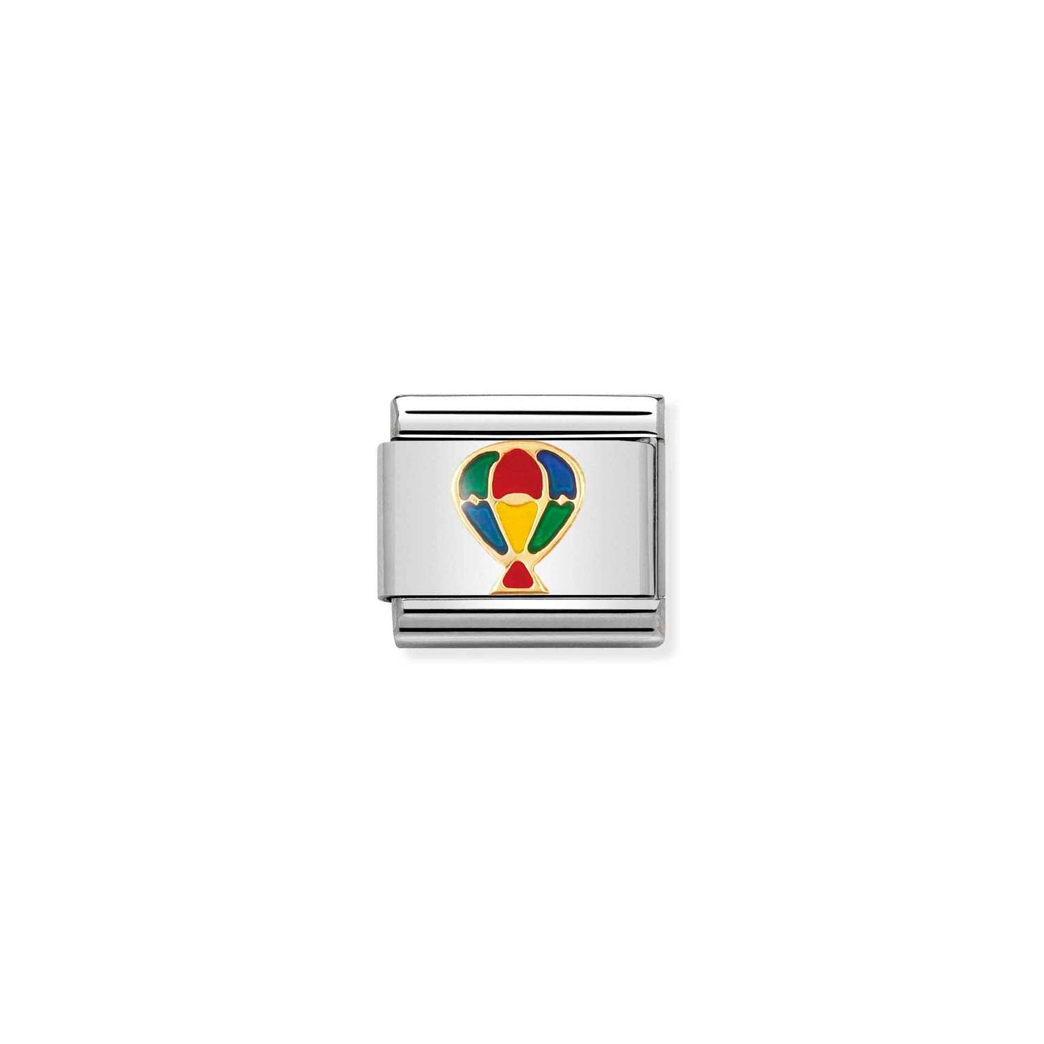 Nomination Classic Gold Hot-air balloon Charm