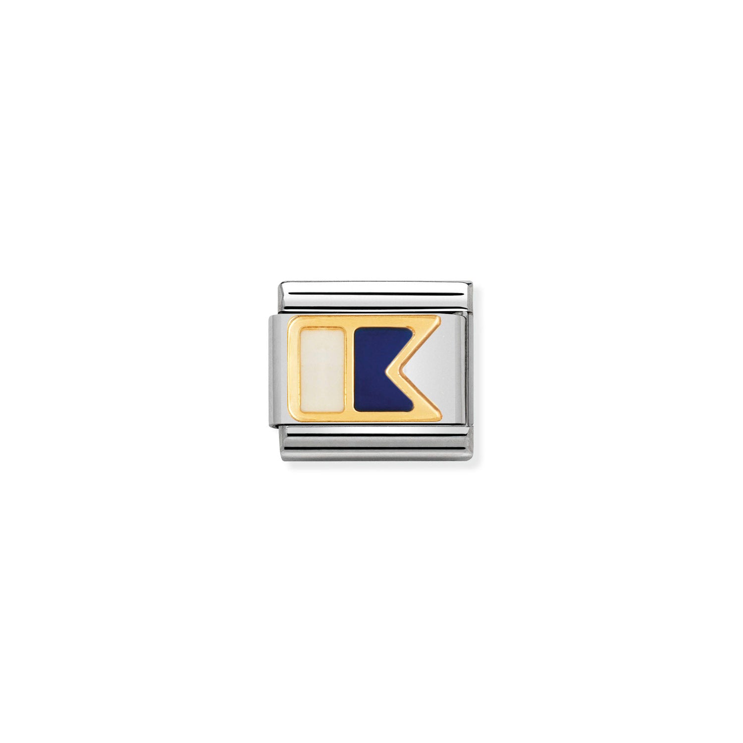 Nomination Classic NAUTICAL ALPHABET Gold A Charm